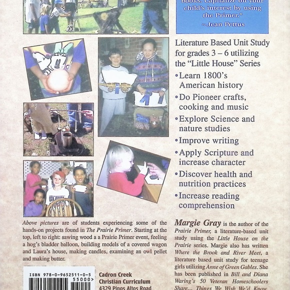 The Prairie Primer, Literature Based Unit Study, Little House Prairie - Picture 2 of 13